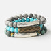 Natural Stone Beaded Bracelet-Fancey Boutique