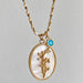 Flower Shell Pendant Copper Necklace-Fancey Boutique