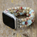 Synthetic Imperial Jasper Beaded Watchband Bracelet-S-Fancey Boutique