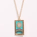 Tarot Card Pendant Stainless Steel Necklace-One Size-Fancey Boutique