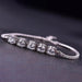 5 Carat Moissanite Lobster Clasp Bracelet-One Size-Fancey Boutique