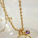 Flower Shell Pendant Copper Necklace-Fancey Boutique