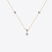 Moissanite 925 Sterling Silver Necklace-One Size-Fancey Boutique