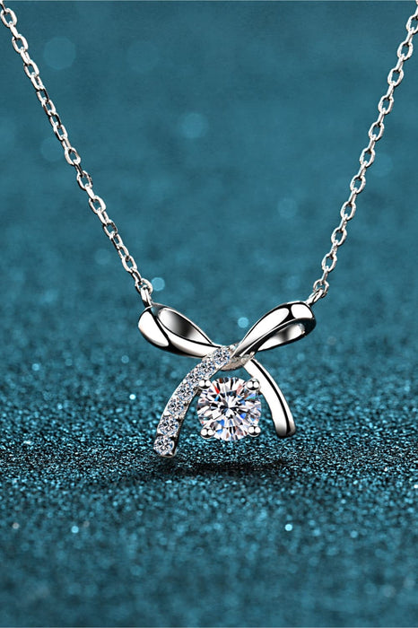 Moissanite 925 Sterling Silver Necklace-One Size-Fancey Boutique