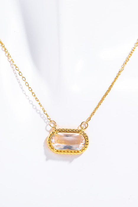 Copper 14K Gold-Plated Pendant Necklace-One Size-Fancey Boutique