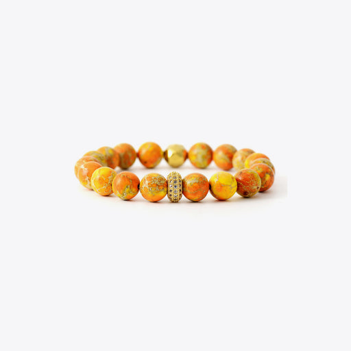 Natural Stone Beaded Bracelet-One Size-Fancey Boutique