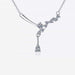 1 Carat Moissanite 925 Sterling Silver Necklace-One Size-Fancey Boutique