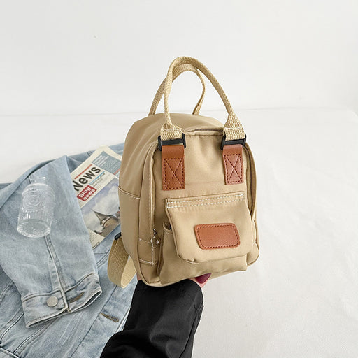 Mini Canvas Backpack-Fancey Boutique