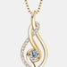 Moissanite 925 Sterling Silver Necklace-One Size-Fancey Boutique