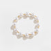 Gold-Plated Pearl Copper Bracelet-One Size-Fancey Boutique