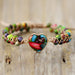 Handmade Heart Shape Natural Stone Bracelet-Fancey Boutique