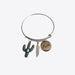 Multi-Charm Alloy Bracelet-Fancey Boutique