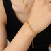 18K Gold-Plated Titanium Steel Bracelet-One Size-Fancey Boutique
