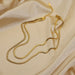 Gold Plated Necklace-One Size-Fancey Boutique
