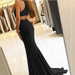 Color-Black-Women Clothing Dress Spring Sexy Halter Slim-Fit Sheath Hollow-out Formal Dress Women-Fancey Boutique