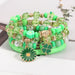 Beaded Soft Pottery Charm Bracelet-Fancey Boutique