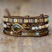 Handmade Triple Layer Beaded Bracelet-One Size-Fancey Boutique