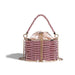 Sparkling Water Diamond Rope Vegetable Basket Bird Cage Banquet Water Bucket Hand Carrying Crossbody Bag-Fancey Boutique