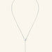 1 Carat Moissanite 925 Sterling Silver Necklace-Fancey Boutique