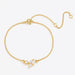 18K Gold Plated Zircon Bracelet-One Size-Fancey Boutique