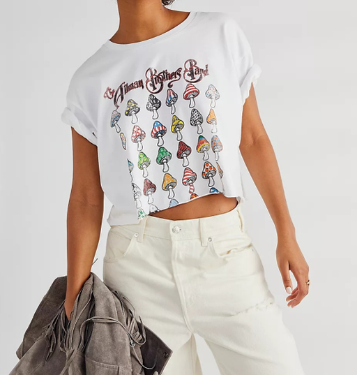 Spring New Women Printed T shirt Top-Fancey Boutique