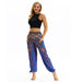 Color-Multi-5-Digital Printing Seaside Loose Belly Dance Ethnic Casual Pants Women Sports Yoga Bloomers-Fancey Boutique