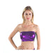 Color-Purple-Women Clothes Nightclub Stage Wear Chest-Wrapped Patent Leather Solid Color Tube-Top Bottoming Shirt Performance Wear-Fancey Boutique