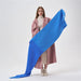 Simple color blocking soft touch plush scarf thickened and lengthened imitation cashmere shawl student windproof scarf for women-45x240cm-Fancey Boutique