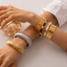 18K Gold-Plated Stainless Steel Bracelet-Fancey Boutique