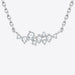 Adored Get A Move On Moissanite Pendant Chain Necklace-One Size-Fancey Boutique