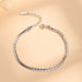 Double-Layered 925 Sterling Silver Bracelet-One Size-Fancey Boutique