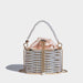 Sparkling Water Diamond Rope Vegetable Basket Bird Cage Banquet Water Bucket Hand Carrying Crossbody Bag-Fancey Boutique