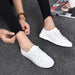 White Canvas Shoes Sports Tennis Women Shoes Autumn Flat Oxford Shoes Woman Female Wild Literary Shoes-Fancey Boutique