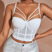 Slip Triangle Strap Vest Women Shaping Corset Sexy with Steel Ring Backless Corset Inner Wear-Tank Top-Fancey Boutique
