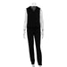 Color-Black-Women Clothing Early Spring Casual Solid Color Sleeveless Shirt High Waist Trousers Suit Women Two Piece Suit-Fancey Boutique