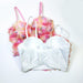 Women Sweet Fresh Painted Floral Tube Top Salt Cute Boning Corset Sling Slim Elastic Vest-Fancey Boutique