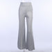 Color-White-Sports Casual High Waist Straight Women Wide Legged Pants Women Clothing Spring Loose Drooping Trousers-Fancey Boutique