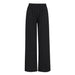 Australian Brand Design Loose Top Spring Casual Solid Color round Neck T shirt for Women Pant Sets-Black Pants-Fancey Boutique