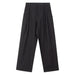 Color-Black-Linen Wide Leg Pants Special Interest Design Cotton Linen High Grade Loose High Waist Casual Straight Leg Trousers Women Clothing-Fancey Boutique