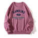 Color-Pink-Sweater Women Loose Fall Winter Korean Spring Autumn Top Plus Velvet Thickened-Fancey Boutique