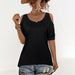 Spring Summer Popular off the Shoulder Women Top-Black-Fancey Boutique