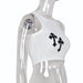 Color-White-Spring Sexy Applique Vest Top for Women-Fancey Boutique