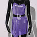 Outfit Skirt Metal Sequ Sling Skirt Set Sexy Sexy Two Piece Set Women-Purple-Fancey Boutique