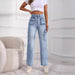 Casual Stylish Multi Pocket Loose Cargo Pants Jeans for Women-Fancey Boutique