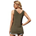 Color-Solid Color V-neck Straps Vest Spring Summer Sexy Loose Sleeveless Knitwear Rib Knit-Fancey Boutique