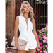 Spring Summer Sexy V neck Backless Jumpsuit Casual Party Romper for Women-Fancey Boutique