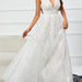 Color-Apricot-Wedding Season Dress Wedding Dress Sexy Lace Embroidery Bride Bridesmaid Dress-Fancey Boutique