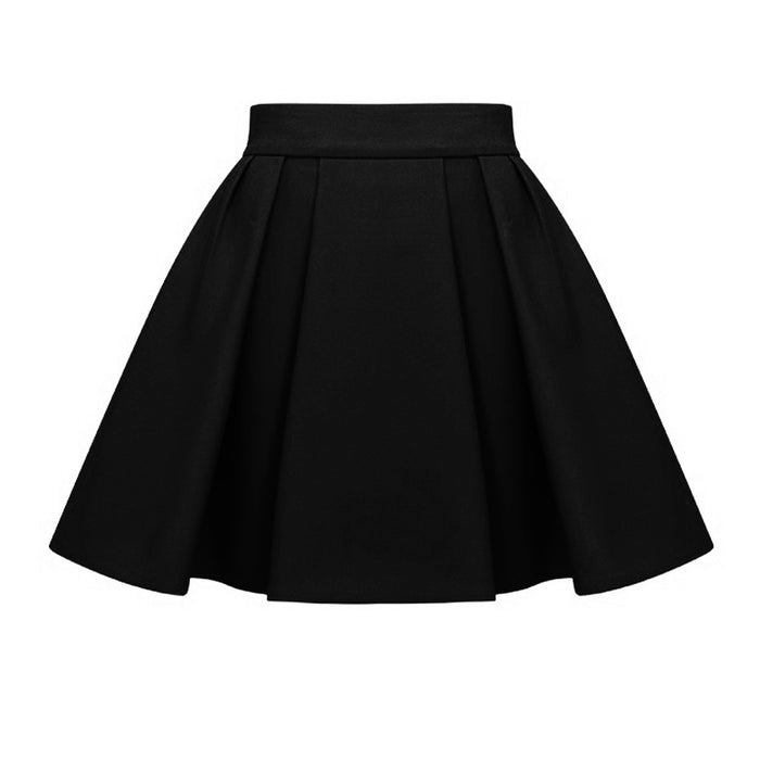 Summer Suspenders Vest A line Skirt Skirt Subnet Red Skirt Outfit Women-Black overskirt-Fancey Boutique