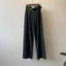 Thin Velvet High Waist Wide Leg Jeans for Women Spring Retro Casual Loose Mop Pants-Blue-Fancey Boutique
