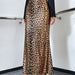 Leopard Print Printed Sexy Sheath Fishtail Skirt Mop Skirt Women Spring Clothing Drape Dress-Multi-Fancey Boutique